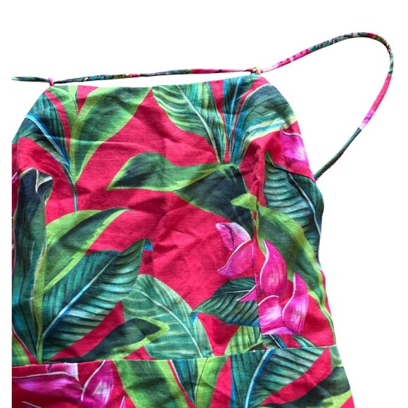 Farm Rio x Anthropologie Red Dream Garden Maxi Dress – Size Small, New with Tags - Picture 12 of 14